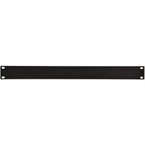 avsl Adastra 1U 19" Rack Mount Blanking Panel, Steel, Black (853.012UK)